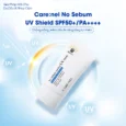Kem chống nắng vật lý nâng tông kiềm dầu Care:nel No Sebum UV Shield SPF50+/PA++++