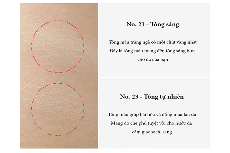 Phấn nền nén Care:nel với 2 tone màu che phủ khuyết điểm