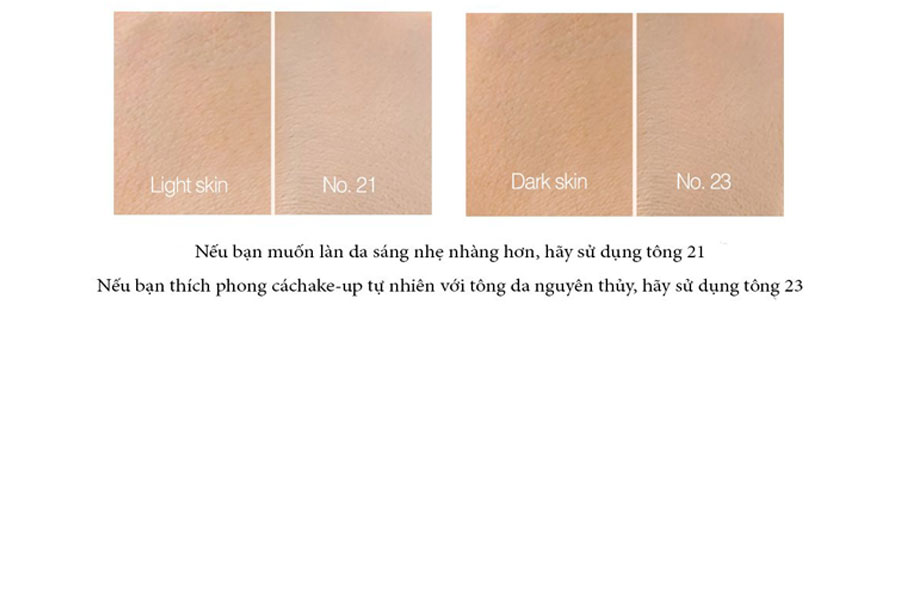 Phấn nền nén Care:nel với 2 tone màu che phủ khuyết điểm