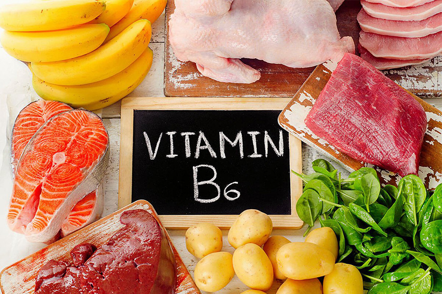 Vitamin B6 hỗ trợ hình thành collagen