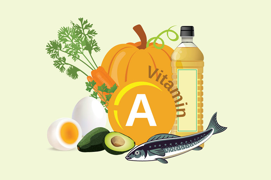 Vitamin A tăng cường chức năng các mô bảo vệ da