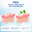 Nước tẩy trang làm dịu tẩy sạch và phục hồi cho da nhạy cảm Carenel Cicavita B5 AHA BHA Cleansing Water 500g