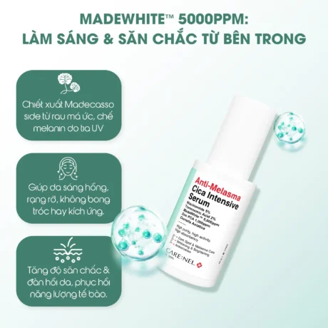 MadeWhite™ 5000ppm làm sáng và săn chắc da